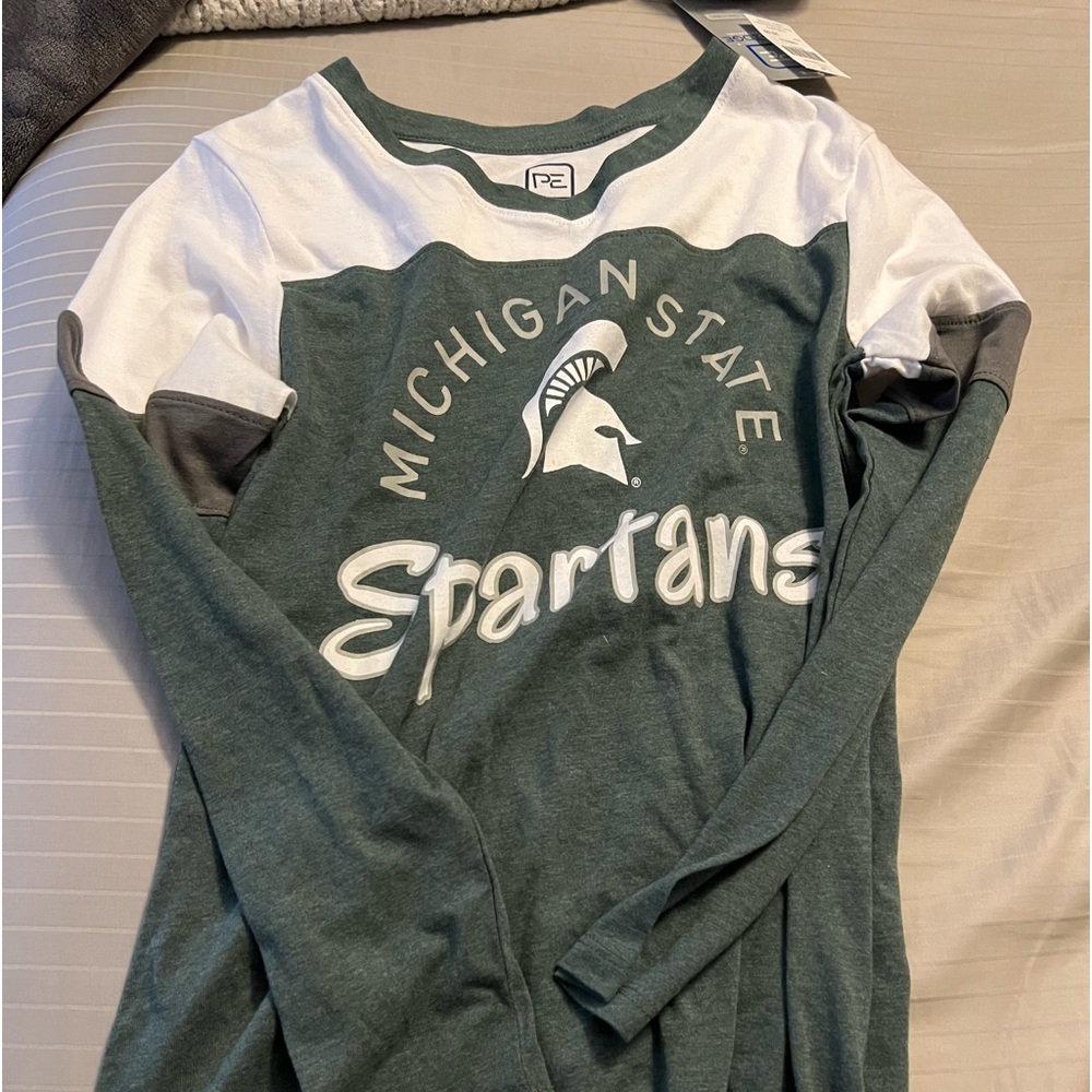 Michigan State, long sleeve, Size Small, Brand: Pro Edge